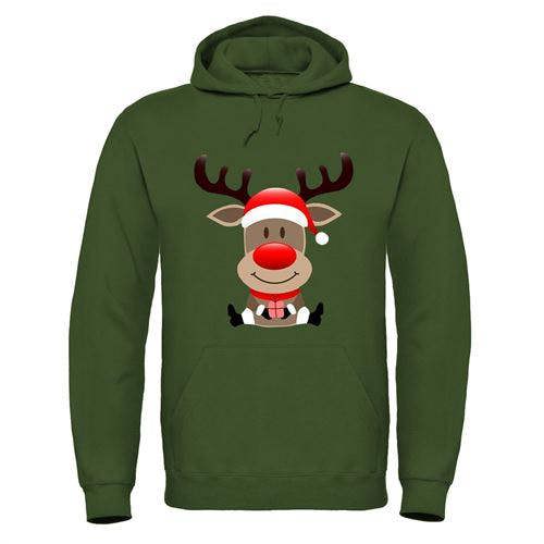 Adults XMS2 \"Sitting Reindeer\" Hoodie