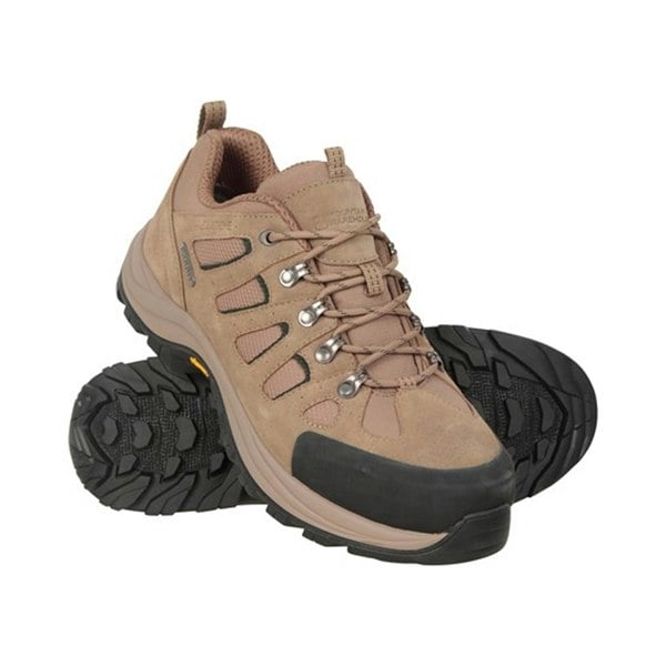 Mountain Warehouse Mens Vertex Extreme Vibram Walking Shoes - Brown
