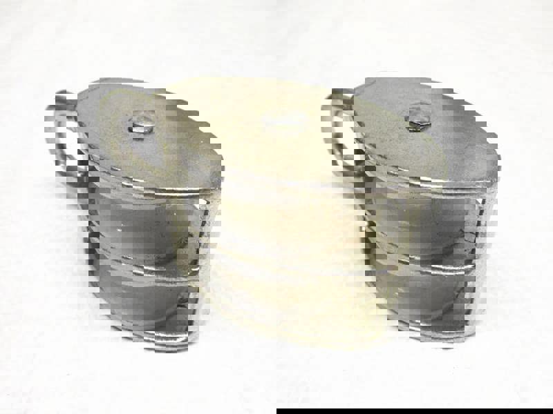 40MM Awning Pulley Double Nylon Sheave Fixed Elongated Eye - Rope Line Pulling