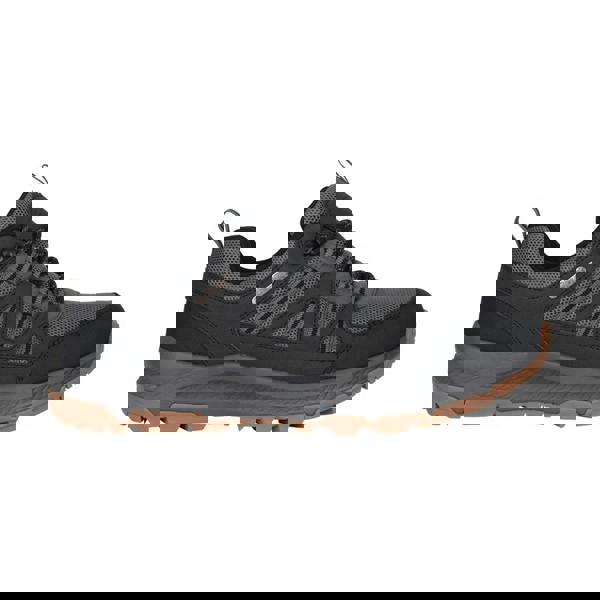 Mountain Warehouse Mens Route Suede Waterproof Outdoor Walking Shoes - Grey - 