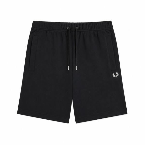 Fred Perry Classic Sweat Shorts Black
