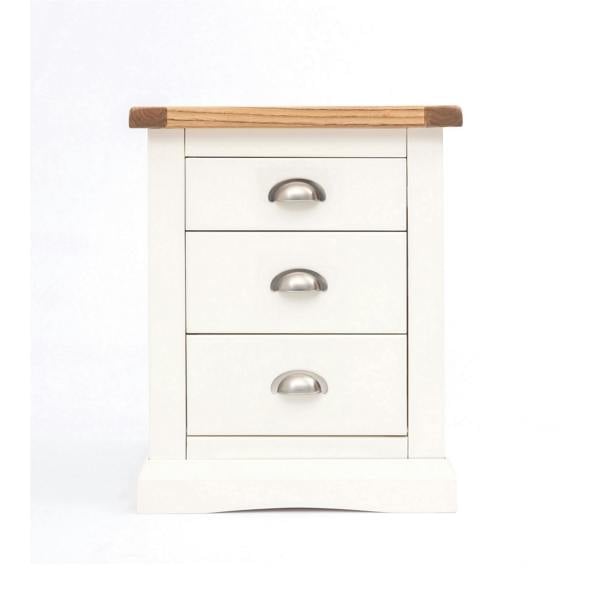 Cosenza 3 Drawer Bedside Table