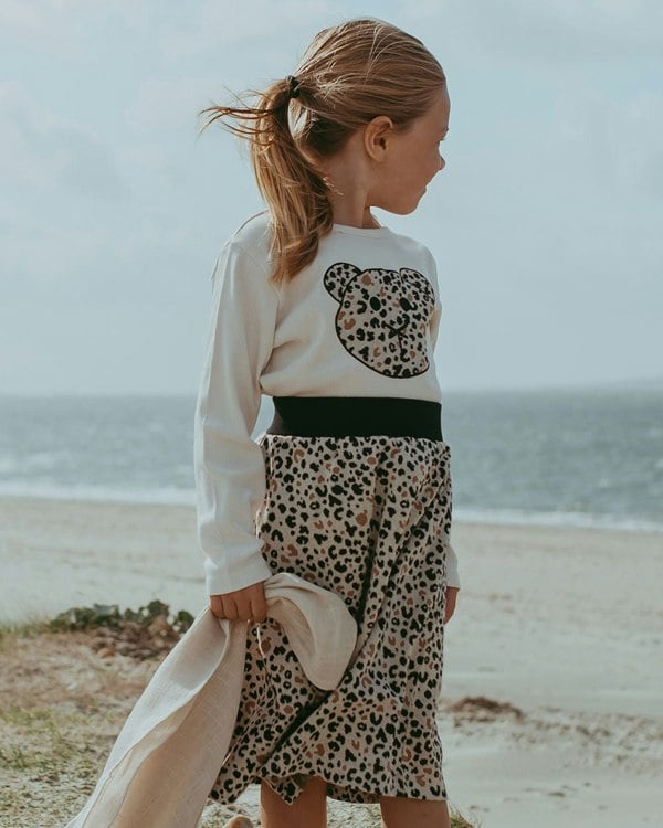 Multicolour Leopard Animal Print Skirt - image 2
