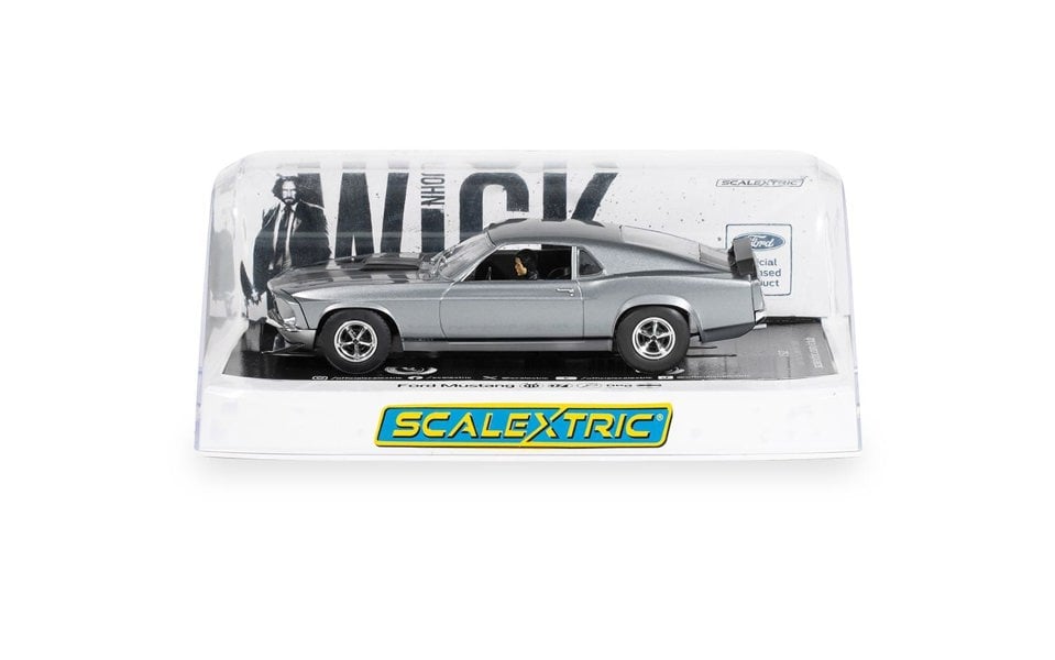 Scalextric John Wick Ford Mustang Boss 429 1:32 Scale Scalextric C4497