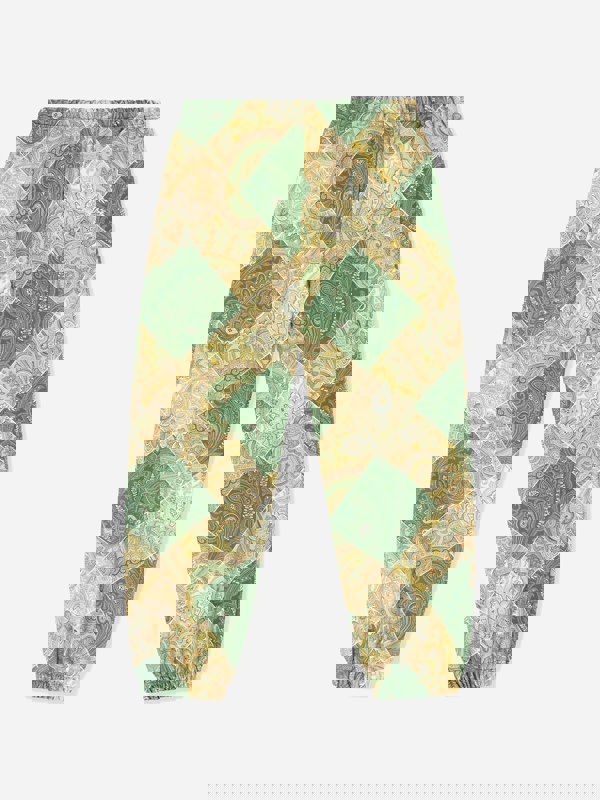 Etro Boys Paisley Joggers in Green