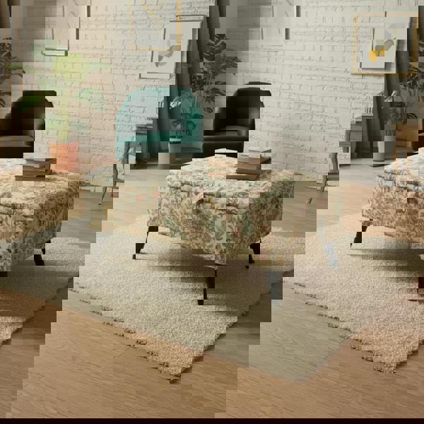 iLiv Heritage Fern storage ottoman in modern UK apartment décor