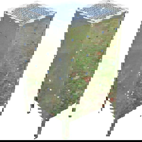 Gr8 Garden Incinerator Fire Bin 90l Burning Garden Galvanized Waste Wood Leaves Metal Trash