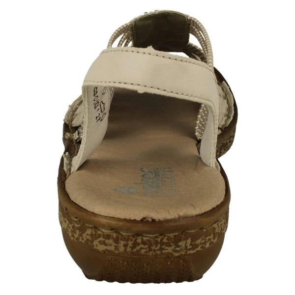 Rieker Ladies Rieker Casual Strappy Slip On Sandals 62855