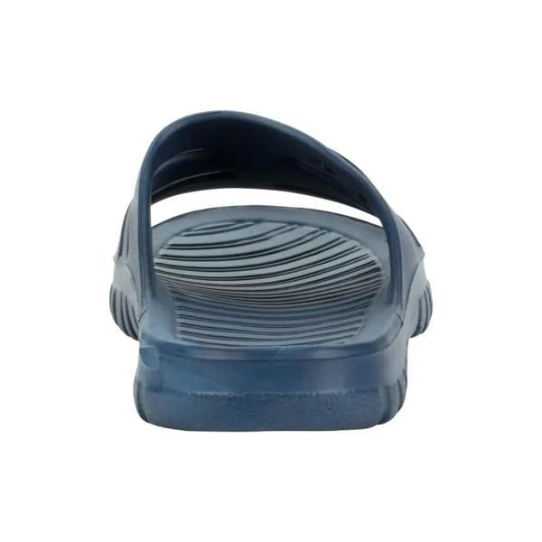 Navy Fashy Seafield Pool Slipper slide sandal with textured sole and strap