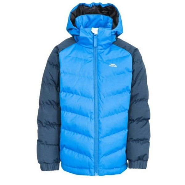 Trespass Childrens Boys Sidespin Waterproof Padded Jacket - Navy