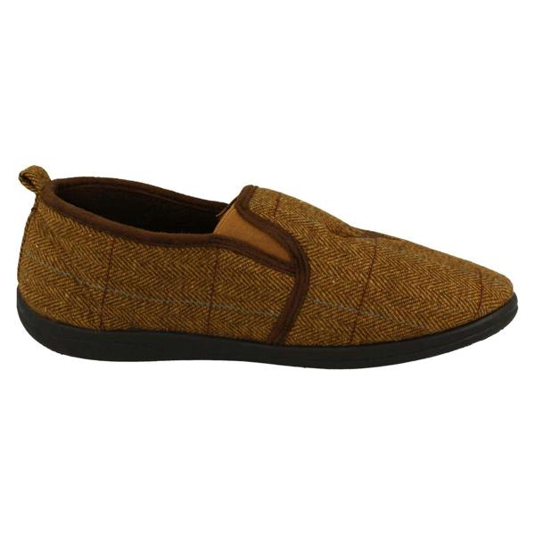 Padders Mens Padders Stag Detailed Slipper Huntsman
