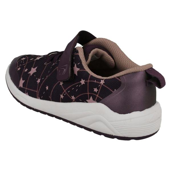 Clarks Girls Clarks Star Detailed Trainers Aeon Late