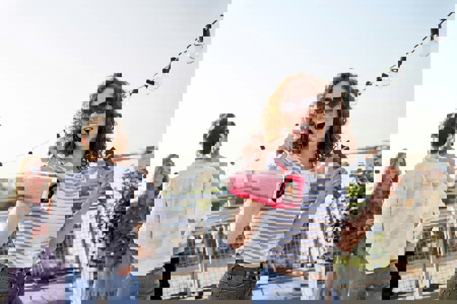 N-Gear | Blazooka 703P Bluetooth Speaker Karaoke Set Party Box with Microphone Pink