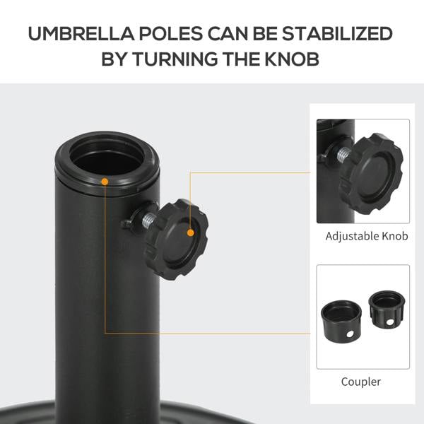 Center Pole Umbrella Base