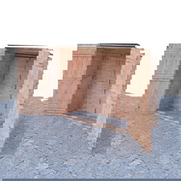 Shire Pent Shiplap Bike Store No Floor 6x3 - Best Shed