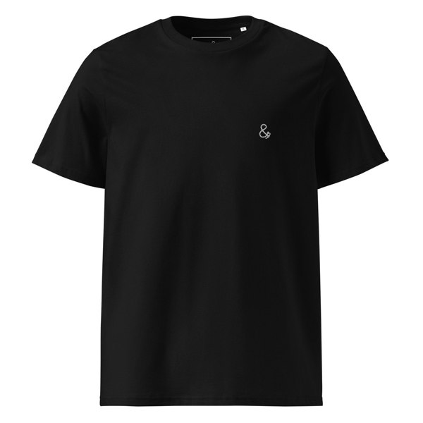 ANCHOR & CREW Ampersand Signature Organic Cotton Embroidered T-Shirt