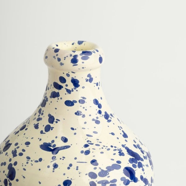 Hot Pottery Blueberry Oil & Vinegar Bottle