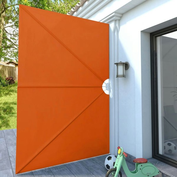 Berkfield Collapsible Terrace Side Awning Terracotta 300x200 cm