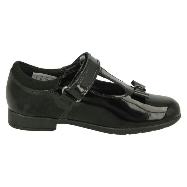 Clarks Girls Clarks Bow Detailed School Shoes Scala Hope