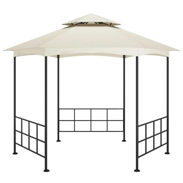 Berkfield Gazebo with Sidewalls 3.1x2.7 m Cream