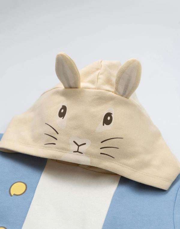 Vanilla Underground Peter Rabbit Unisex Kids Blue Character Hoodie