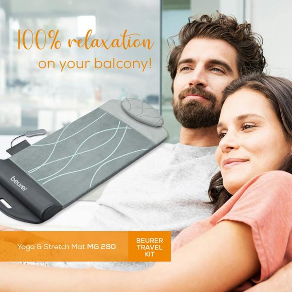 Beurer MG280 yoga & stretch mat with air compression