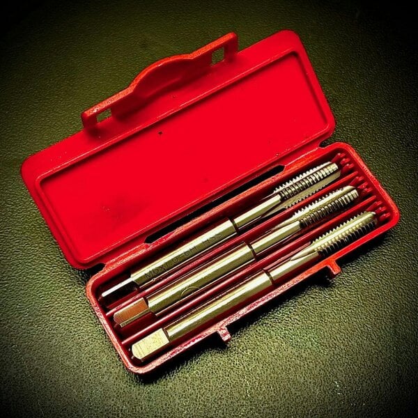 Fixaball Metric Machine Taps HSS Osborn Quality 3 Piece Set