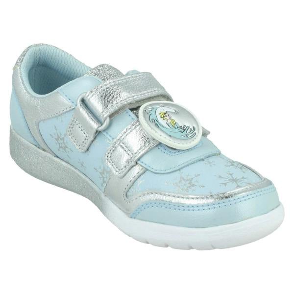 Clarks Girls Clarks Disney Frozen II Trainers Scape Ice