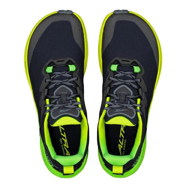 ALTRA Mens Timp 6 Trail Running Trainers Shoes Black Green
