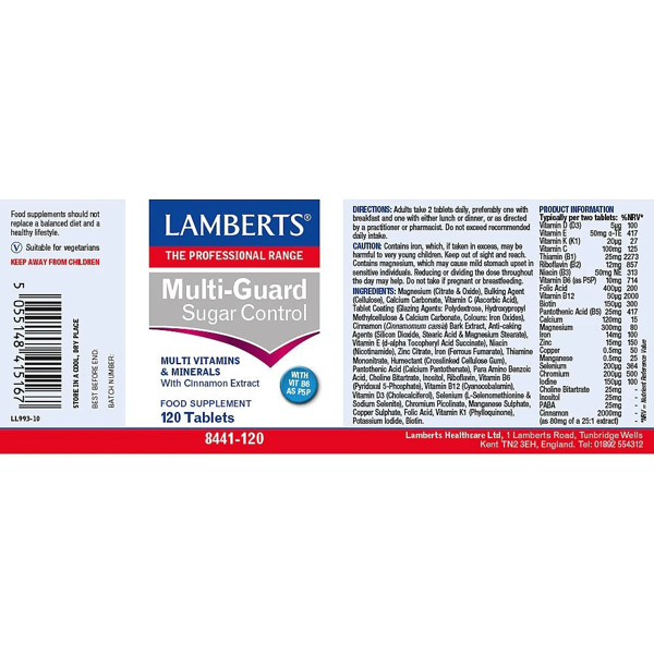 Lamberts Multi-Guard Control 120 tablet
