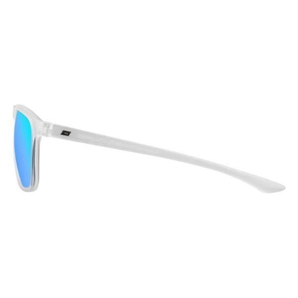 Dirty Dog SHADOW - Satin Crystal with Polarized Ice Blue Mirror Lens