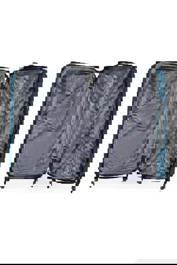 Pierre Cardin Harley Ultra Strong ABS Luggage Hard Sided Travel Suitcase 4 Wheels