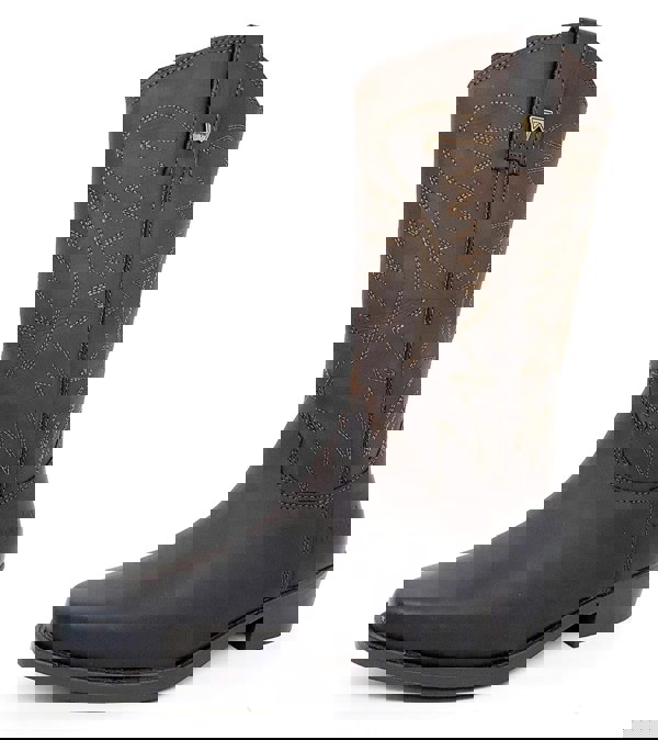 Wrangler Tex Hi Mens Leather Pull on Pointed Cowboy Western Boots