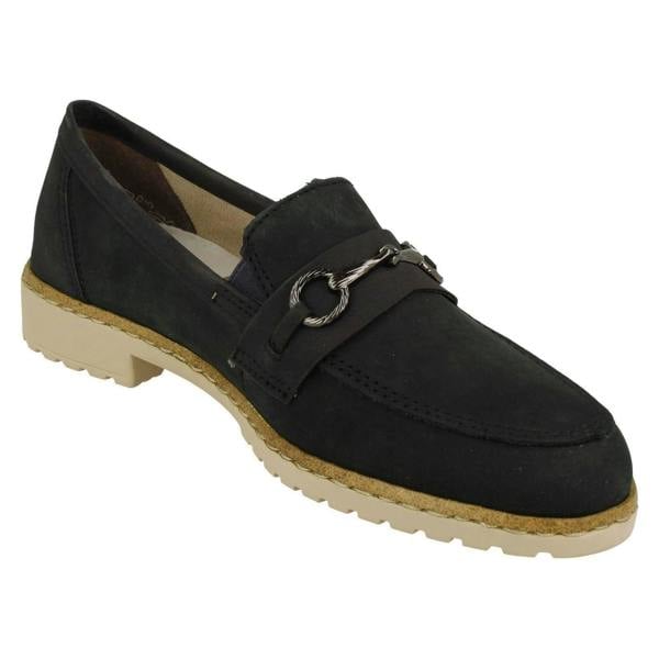 Rieker Ladies Rieker Flat Loafer Style Shoes 51860
