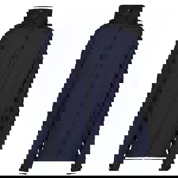 Regatta Mens Hydroforce 3-layer Membrane Waterproof Breathable Softshell Jackets - Navy/Black - 