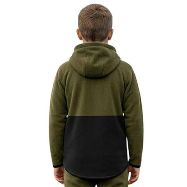 Game Kids Alpine Fleece Smock contrast panel back