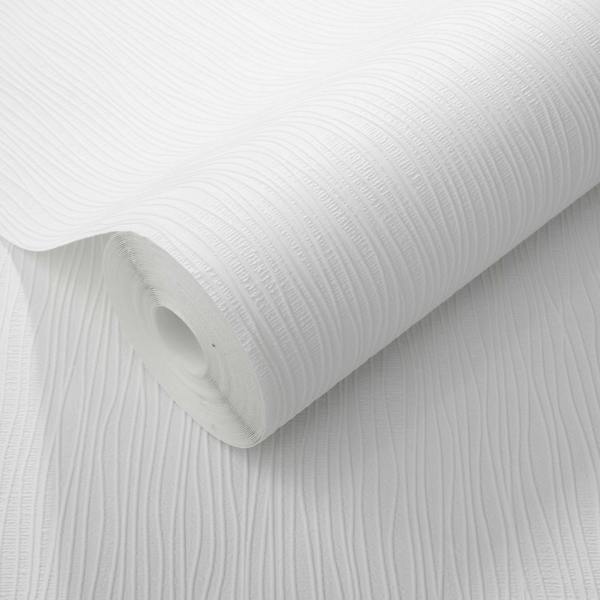 Erismann Diamond Weave Paintable Wallpaper - white