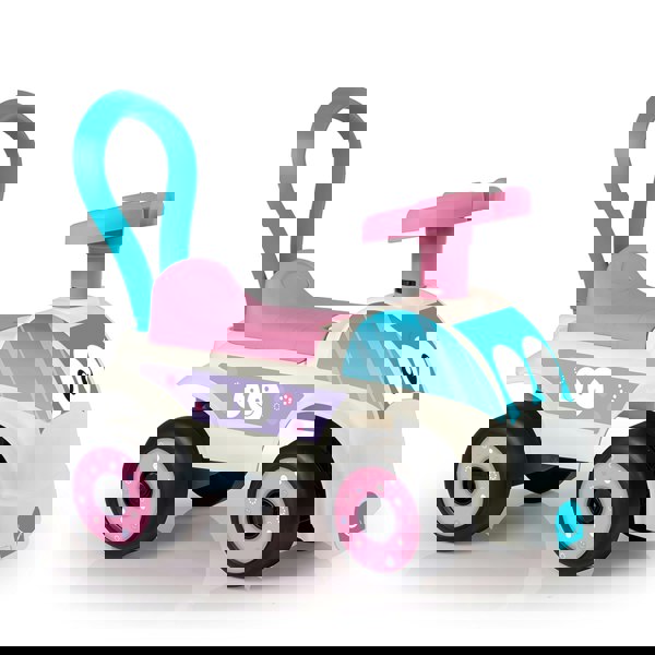 Dolu Foot to Floor Car - White