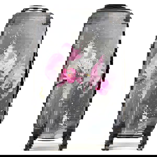 Warren Reed Pink Orchids Splashart Suitcase