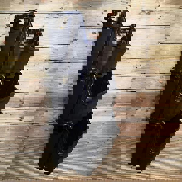 Samuel Alexander Pack of 3 / 59 x 41 x 36cm Heavy Duty Plastic Stackable Crates / Pick Bins with Handles