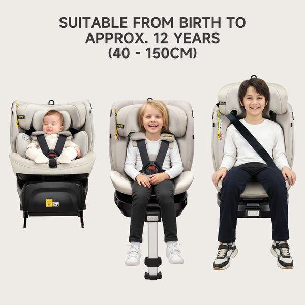 JoviKids Ranger  2 Car Seat - Milkstone