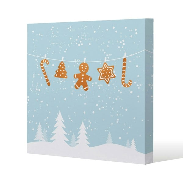 Benjamin Tate Design Hanging ginger breads (canvas)