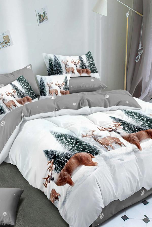 Winter Scene Christmas Duvet Set