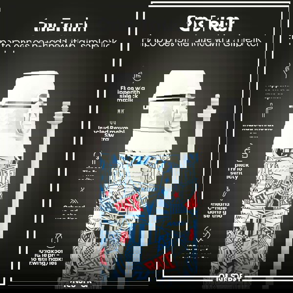 ION8 MotoGP x ION8 Insulated Steel Water Bottle, MotoGP Street, 750ml (24oz)