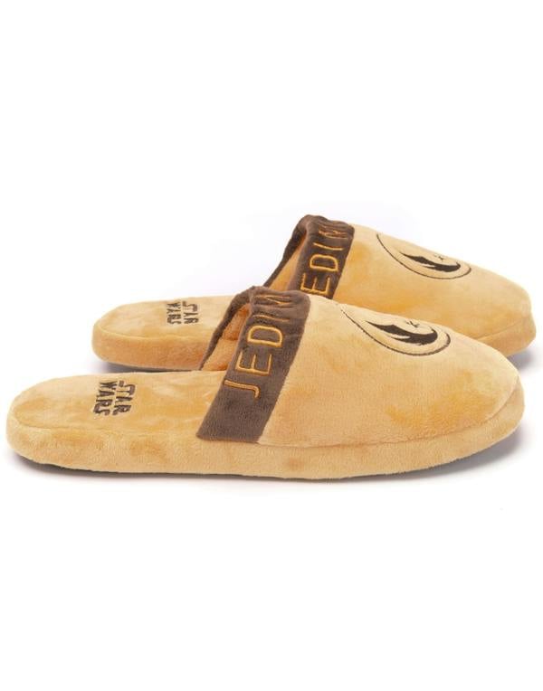 Star Wars Mens Brown Jedi Mule Slippers