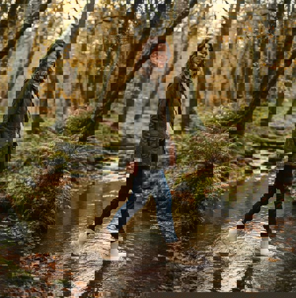 Mud Dogs BROOKE Women Wellington Boots Mushroom