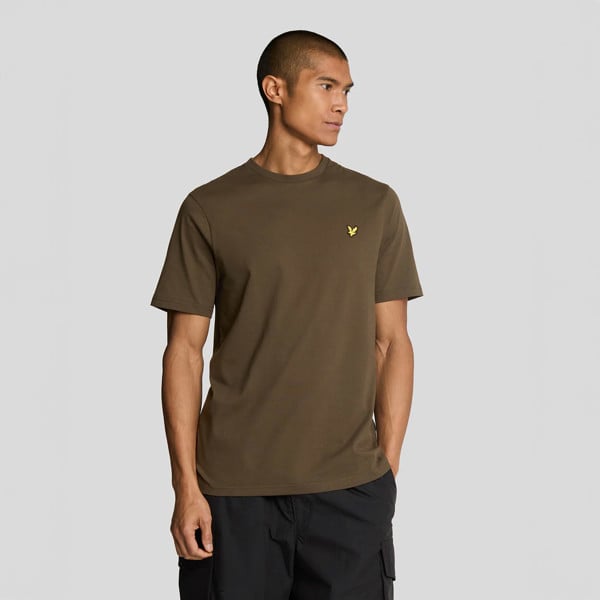 Lyle & Scott Plain T-Shirt - Olive