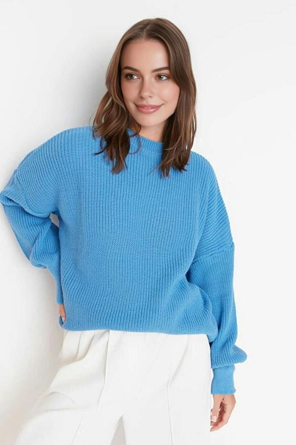 WOVCOR Basic Knit Sweater