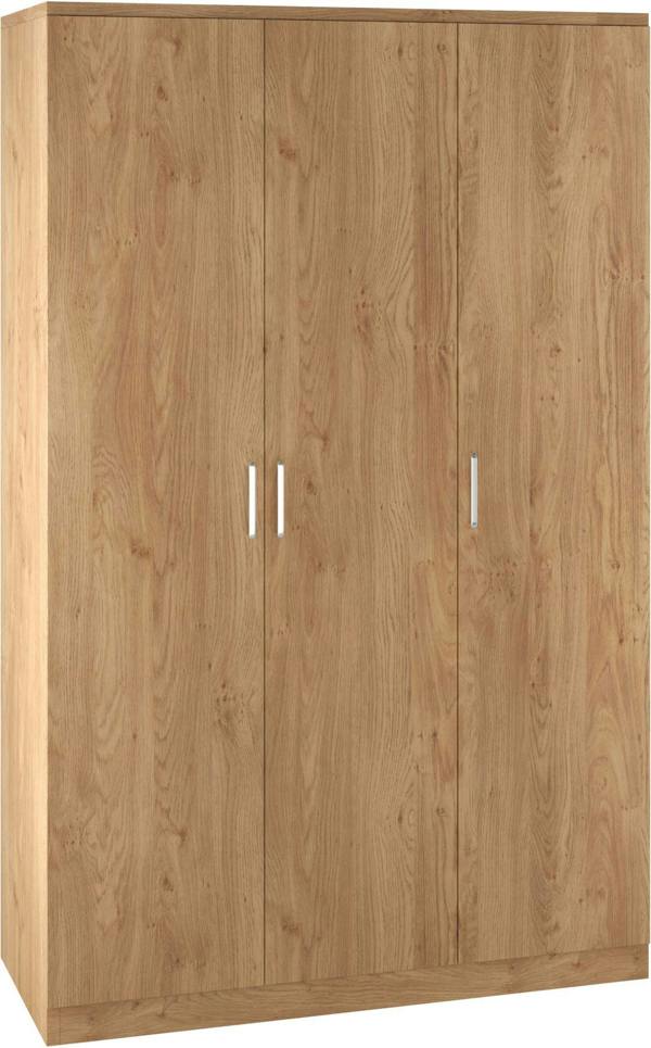 Seconique Dakota 3 Door Triple Wardrobe