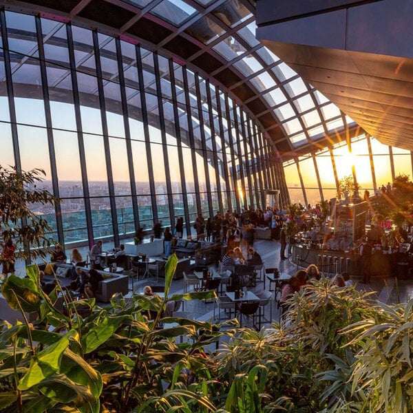 Sky Garden Live Music Night and a Glass of Champagne for Two
